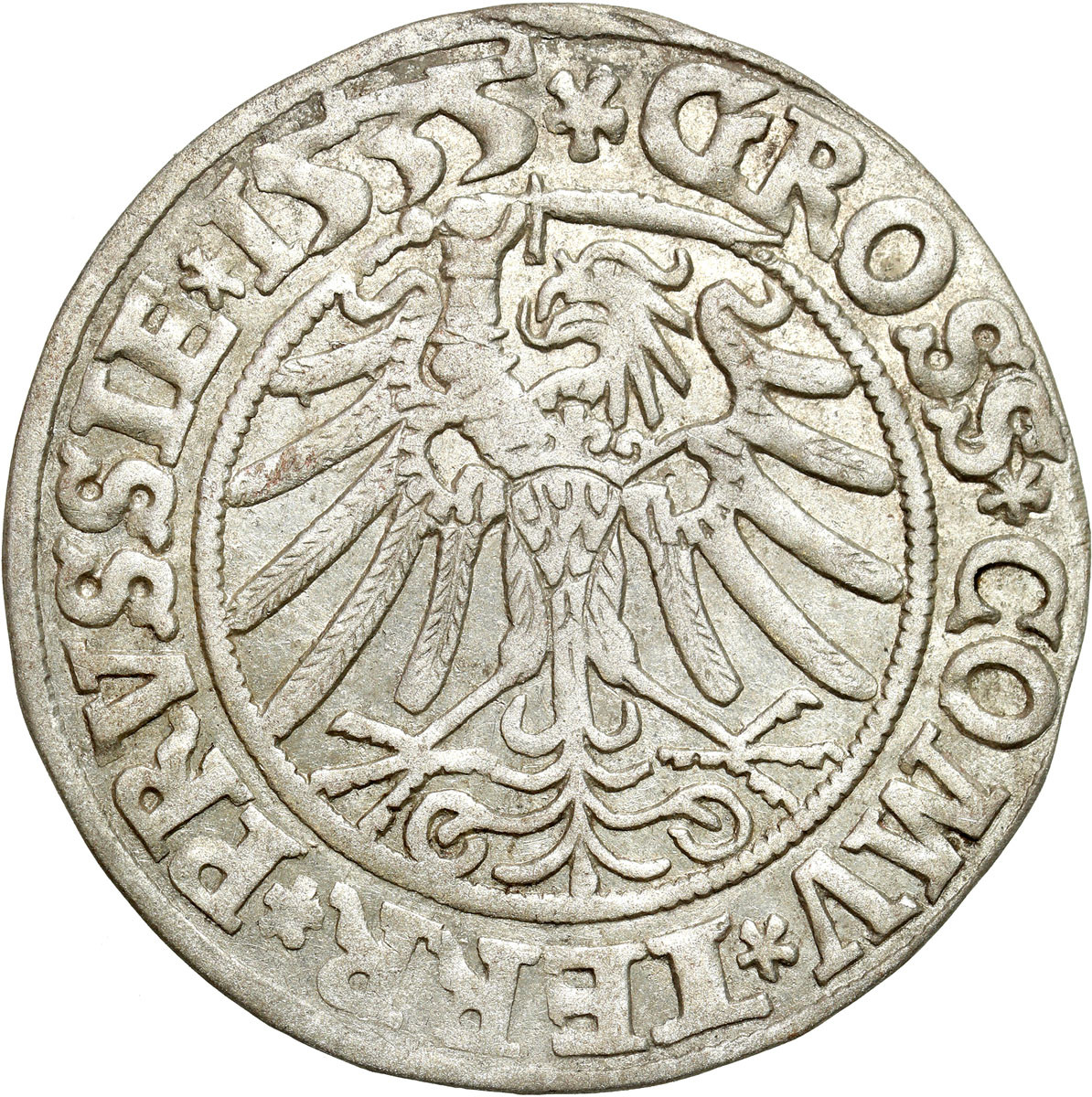 Zygmunt I Stary. Grosz 1535, Toruń - ŁADNY